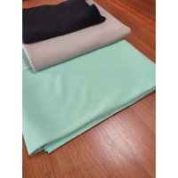 Ściągacz bawełniany prążek do wykończenia odzieży sportowej - miętowy